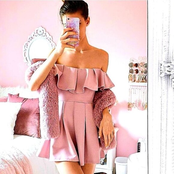 PINK ROMPER - Picture 1 of 2